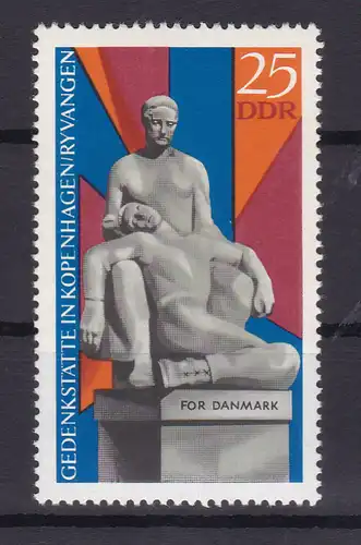 Mahnmal in Kopenhagen, **