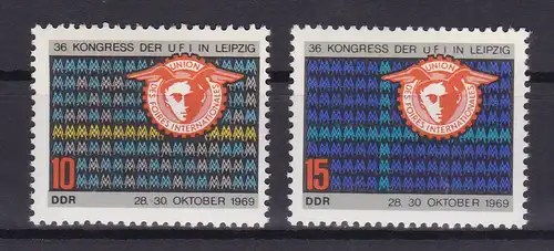 36. Kongress des Internationalen Messeverbandes in Leipzig, **