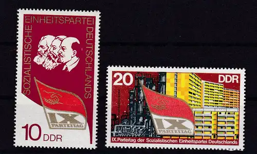IX. Parteitag der SED, **