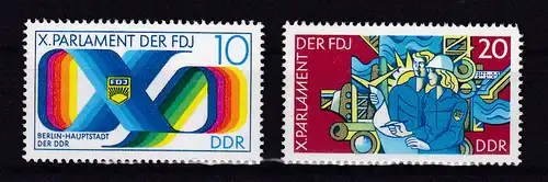 X. Parlament der FDJ, **