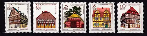 Fachwerkbauten in der DDR (I), **