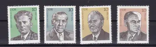 Bedeutende Persönlichkeiten der deutschen Arbeiterbewegung (VII), **