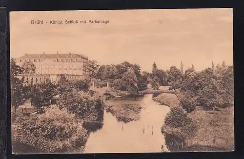 Brühl Königl. Schloß mit Parkanlage