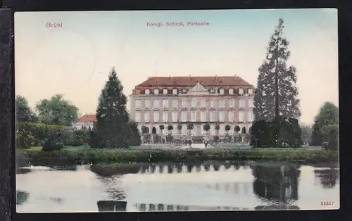 Brühl Königl. Schloß Parkseite