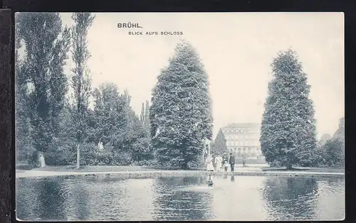 Brühl Blick aufs Schloss