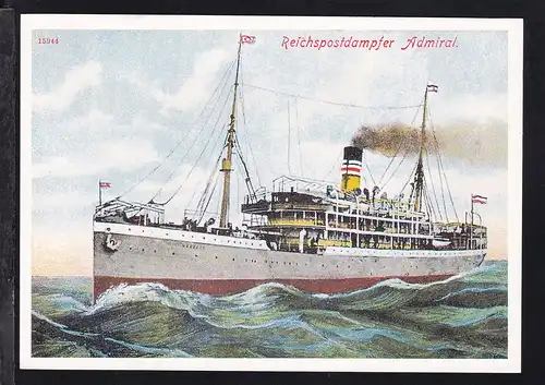 Reichspostdampfer "Admiral", Repro