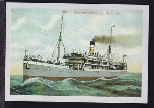 Reichspostdampfer "Admiral", Repro