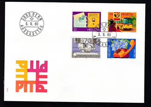 PTT auf FDC ohne Anschrift