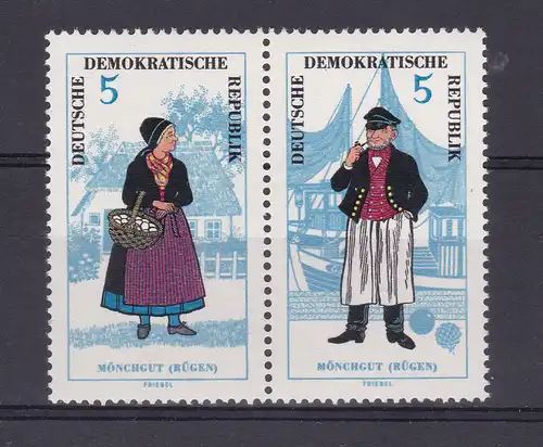 Volkstrachten (I), 5/5 Pfg Zusammendruck **