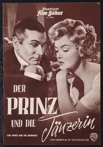 Zeitschrift "Illustrierte Film-Bühne" Nr. 4064, "Der Prinz und die Tänzerin"