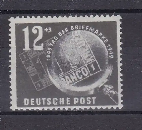 Tag der Briefmarke 1949, **