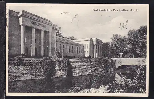 Bad Nauheim Maschinenstempel BAD NAUHEIM **g 27.5.37 BAD-NAUHEIM 