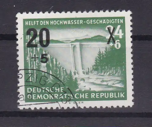 Hochwasser-Hilfe mit Aufdruck