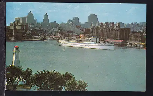 Dampfer "Canada" in Montreal