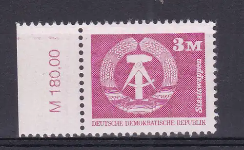 Bauwerke Kleinformat 3 M. Randstück mit Reihenwertzähler