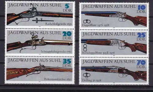 Jagdwaffen aus Suhl, 2 Dreierstreifen **