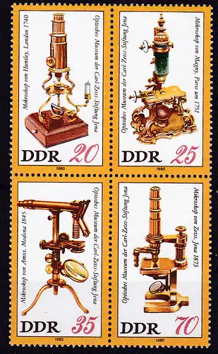 Optisches Museum der Carl-Zeiss-Stiftung Jena, Viererblock **