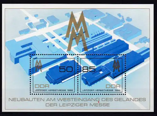 Leipziger Herbstmesse 1989, Block **