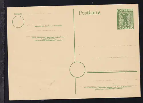 Berlin und Brandenburg 5 Pfg.