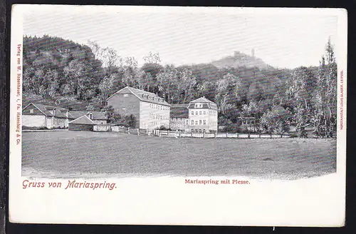 Gruss von Mariaspring Mariaspring mit Plesse
