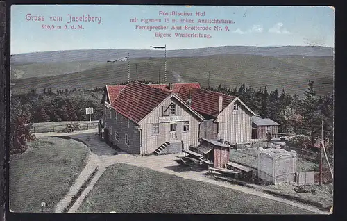 Gruss vom Inselsberg Preussischer Hof
