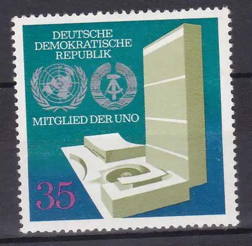 Aufnahme in die UNO, **