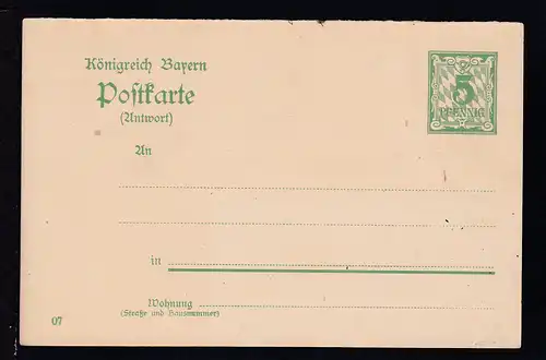 Ziffer 5 Pfg. Antwortteil