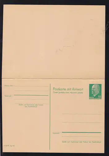 Walter Ulbricht 10 Pfg./10 Pfg.