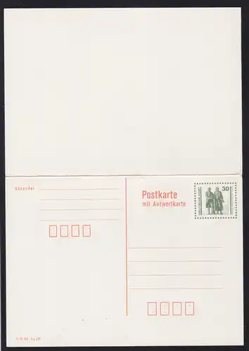 Denkmälrt 30 Pfg./30 Pfg.