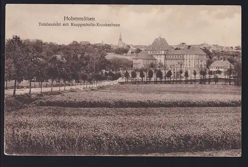 Hohenmölsejn Totalansicht mit Knappschafts-Krankenhaus