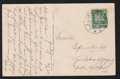 Hohenmölsejn Totalansicht mit Knappschafts-Krankenhaus