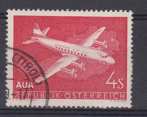Eröffnung der Österr. Luftverkehrsgesellschaft "Austrian Airlines"