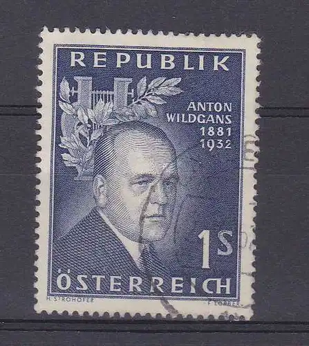 25. Todestag von Anton Wildgans