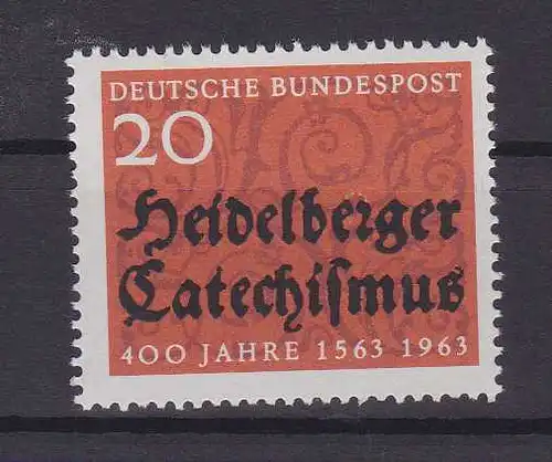 400 Jahre Heidelberger Katechismus, **