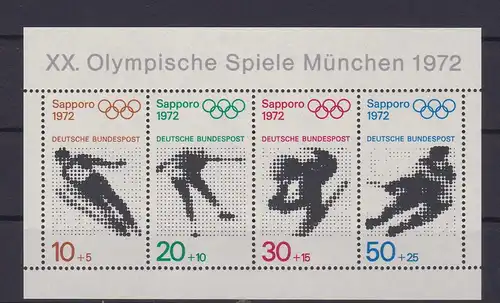 Olympische Spiele 1972 Sapporo und München, Block **