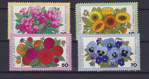 Wohlfahrt 1976 Gartenblumen, **