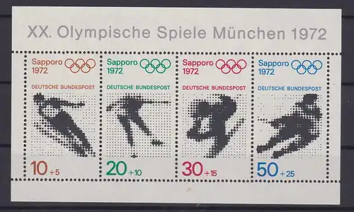 Olympische Spiele 1972 Sapporo und München, Block **