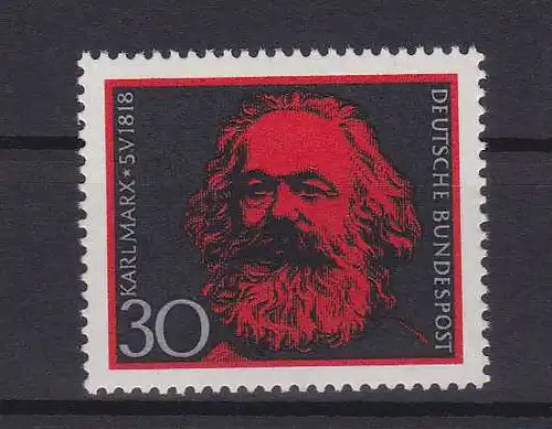 150. Geburtstag von Karl Marx, **