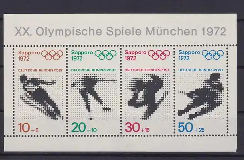 Olympische Spiele 1972 Sapporo und München, Block **