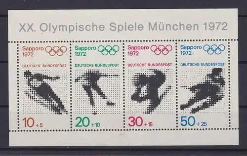 Olympische Spiele 1972 Sapporo und München, Block **
