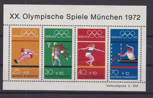 Olympische Spiele 1972 München, Block **