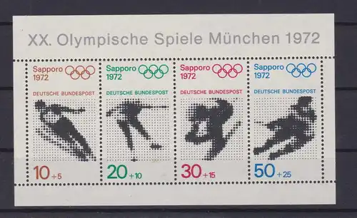 Olympische Spiele 1972 Sapporo und München, Block **