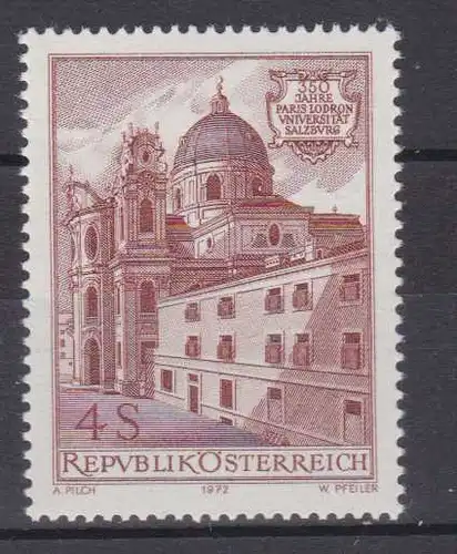 350 Jahre Paris-London-Universität Salzbug, **