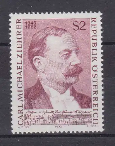 50. Todestag von Carl Michael Ziehrer, **