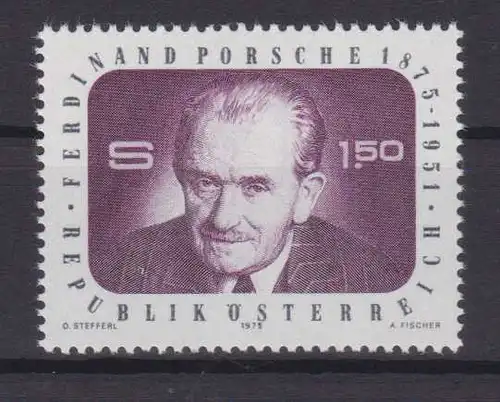 100. Geburtstag von Ferdinand Porsche, **