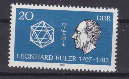 200. Todestag von Leonhard Euler, **