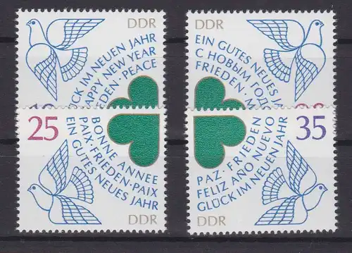 Neujahr 1984, Blockmarken **