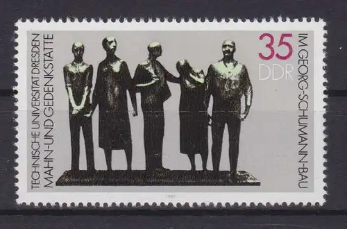 Internationale Mahn- und Gedenkstätten Georg-Schumann-Bau Dresden, **