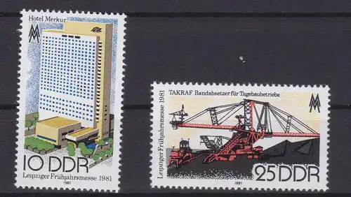 Leipziger Frühjahrsmesse 1981, **