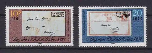 Tag der Philatelisten 1981, **
